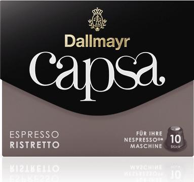 Dallmayr ESPRESSO RISTRETTO Kaffeekapsel (e) (1 x Port.)