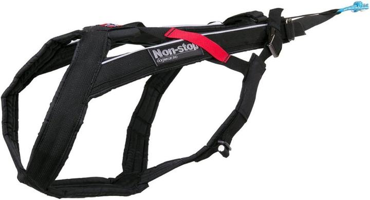 Image du produit Non-Stop Dogwear Canicross Komplett-Set mit Zuggeschirr und Bungee-Leine (4, S, Chien, Sport canin)
