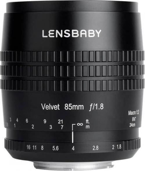 Lensbaby Velvet 85mm f/1.8 Canon EF (Canon EF, APS-C / DX, Vollformat)