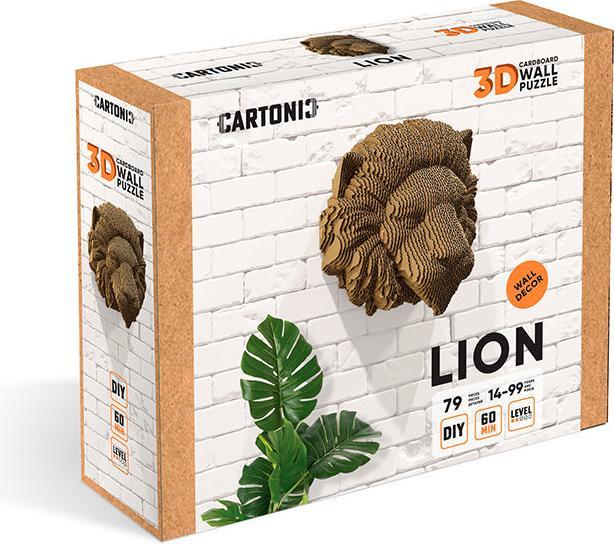 Image du produit Cartonic Lion - Modèle 3D en carton