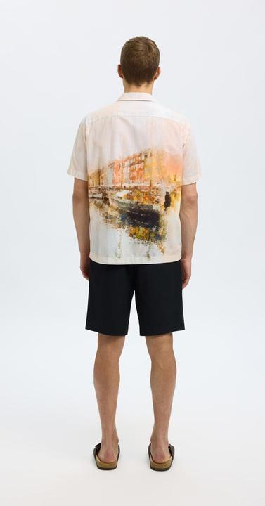 Actual product image Selected Homme Print Kurzarmhemd (M)