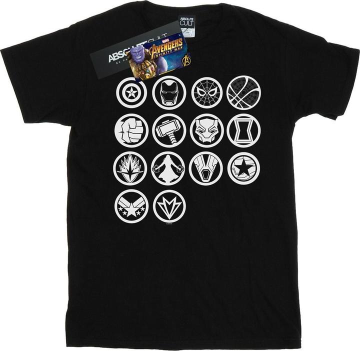 Avengers Infinity War Icons Assemble TShirt (S)