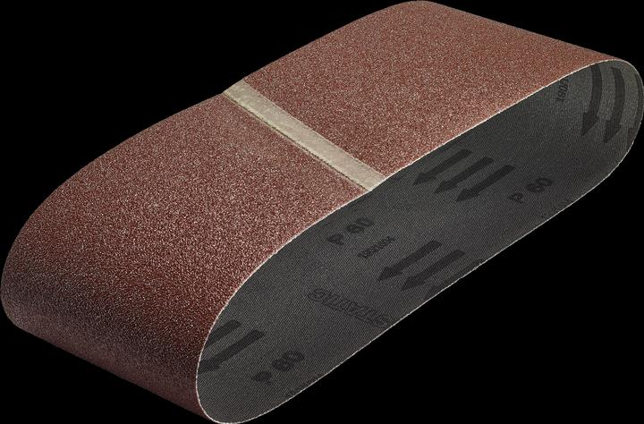 Actual product image wolfcraft wolfcraft 3 thread sanding belts corundum K60 75x533 (60)