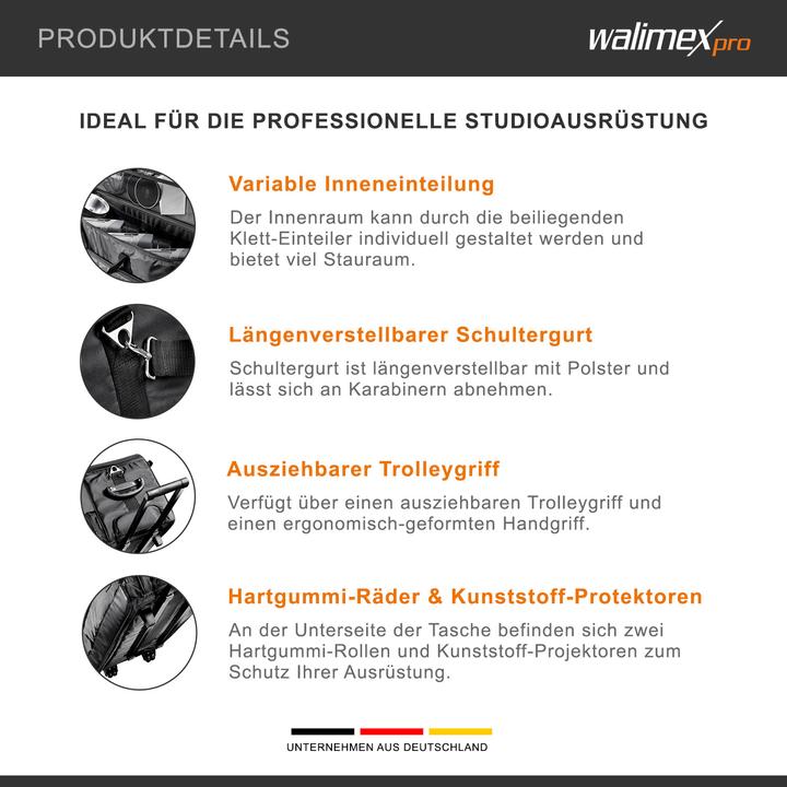 Produktbild Walimex Studio-Trolley XL (Kamera Schultertasche, 10 l)