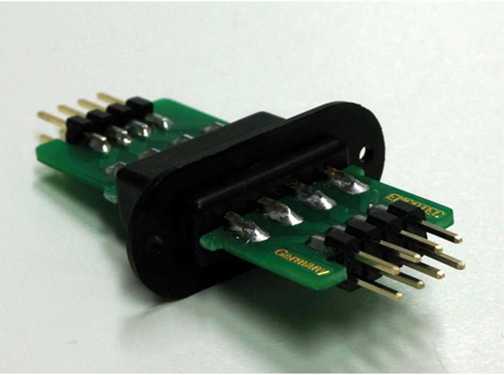 Actual product image Hacker Wing connector 8pin