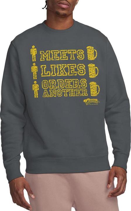 Immagine prodotto Cheers Man Meets Beer Felpa Adulto Unisex (L)