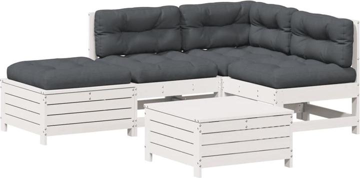 Immagine prodotto VidaXL Set da salotto da giardino da 10 pezzi con cuscini