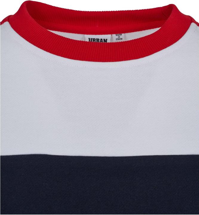 Image du produit Urban Classics Ladies Cropped 3-Tone Stripe Crew (XL)