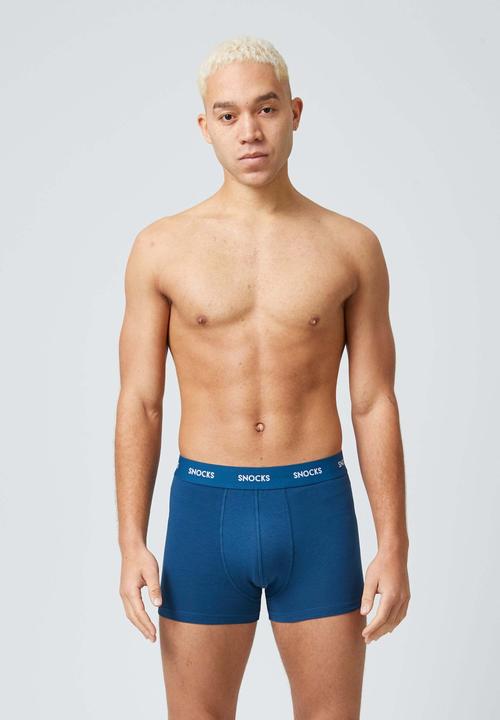 Produktbild Snocks Boxershorts mit Streifen (M, 6er Pack)