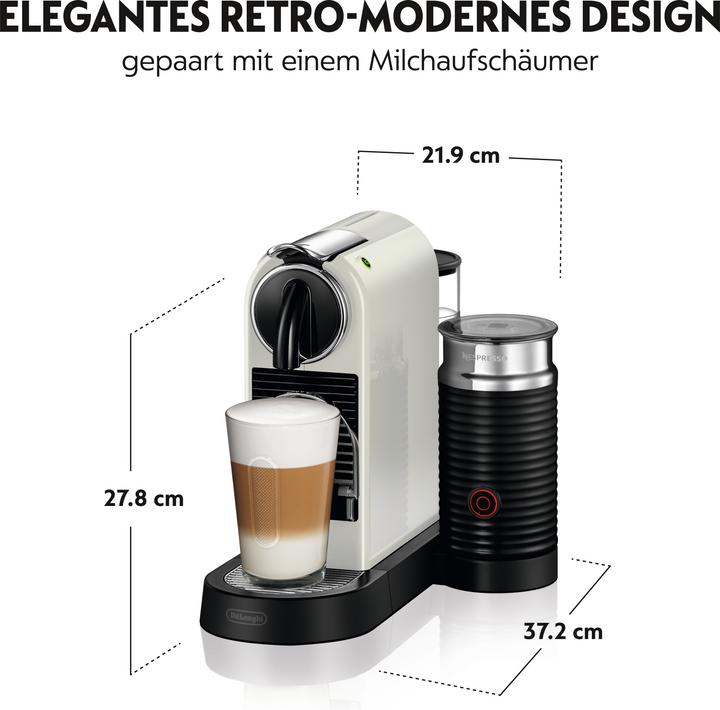 Image du produit De'Longhi Nespresso CitiZ & Milk (NESPRESSO Original, Prise UE)