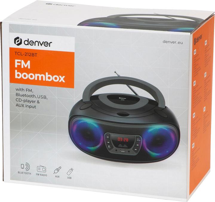 Actual product image Denver TCL-212BT (FM, Bluetooth)