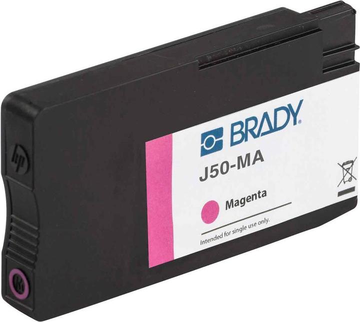 Image du produit Brady J50-MA - Encre à base de pigments - magenta - - BradyJet J5000 - 101.6 mm -
