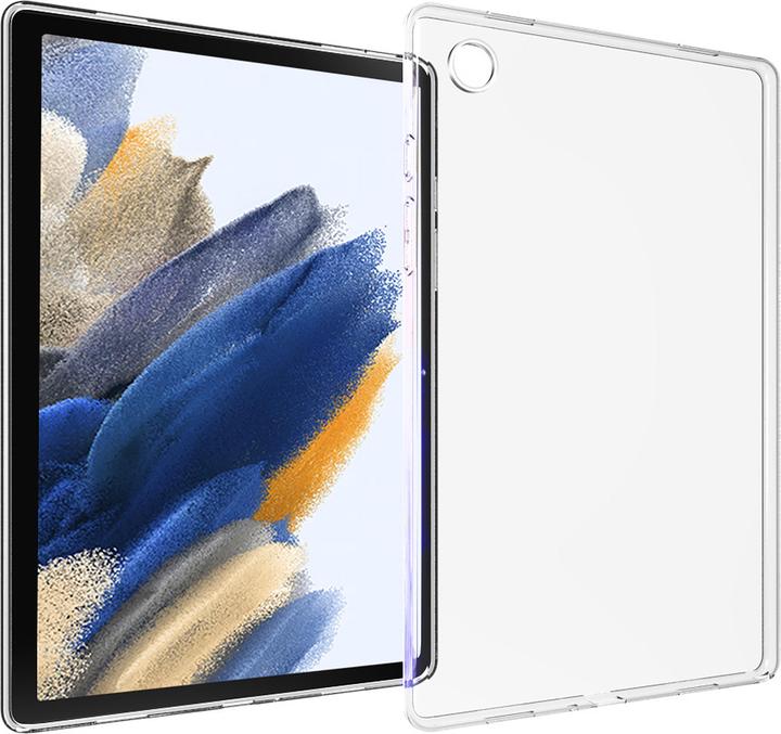 Actual product image Cazy Silicone Case Compatible with Samsung Galaxy Tab A8 - Soft TPU Protection - Transparent (Galaxy Tab A8)