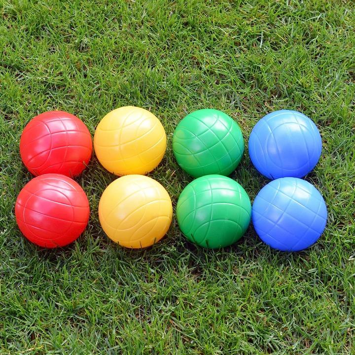 Actual product image Sombo 8-piece boccia set (8 x, 75 mm)
