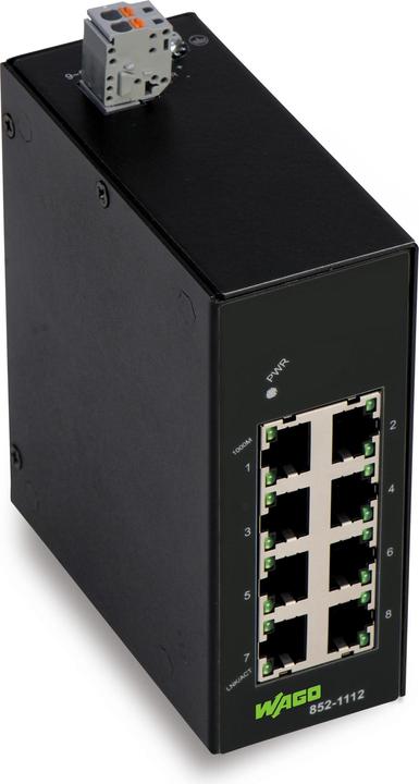 Wago Industrial Ethernet Switch ECO Switch, 8 Ports 1000Base T (8 Ports)
