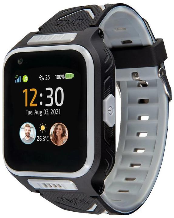 Actual product image Shelly Smartwatch 4 Black/Grey (41 mm)