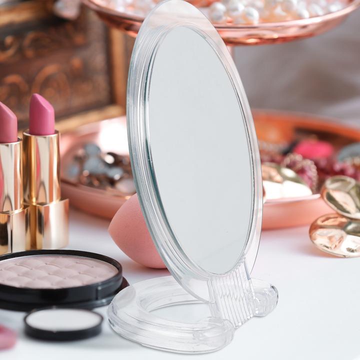 Actual product image Relaxdays 2-piece folding mirror set (15.5 x 1.5 x 22.5 cm)