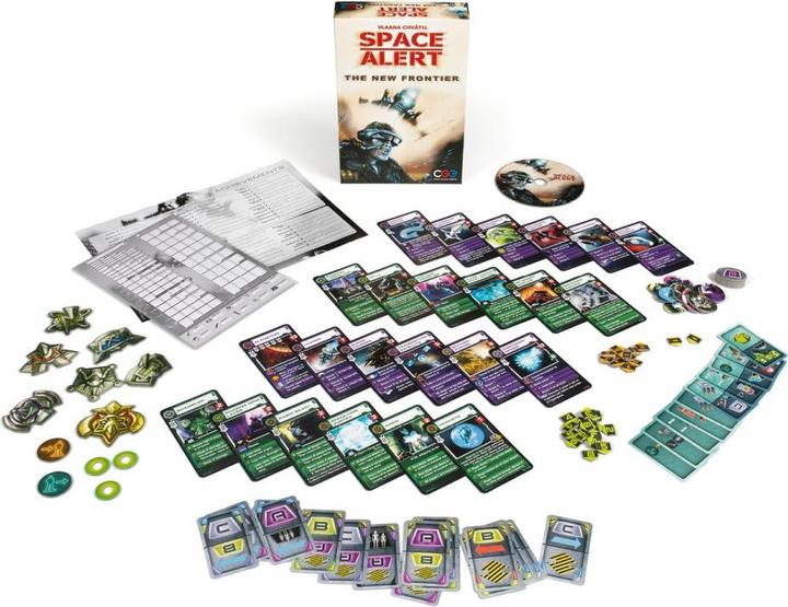Actual product image Czech games edition CZ018 - Infinite widths: Space Alert, from 12 years (extension, DE edition) (German)