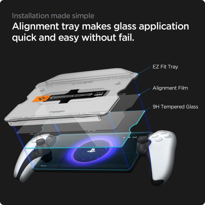 Produktbild Spigen GLAS.tR EZ Fit