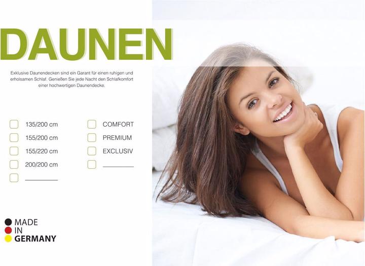 Actual product image BettwarenShop Comfort medium (830 g, 200x200 cm)
