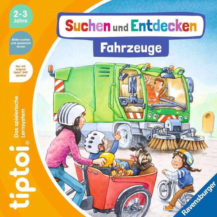 tiptoi Suchen und Entdecken: Fahrzeuge (German, Sandra Grimm, 2023)