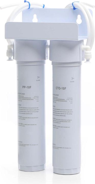 Actual product image Naturewater NW-2-PPCTO Below-table PP Sediment and Acticated-carbon Block