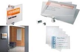 Produktbild Durable Folien füTürschild Crystal Sign 4820