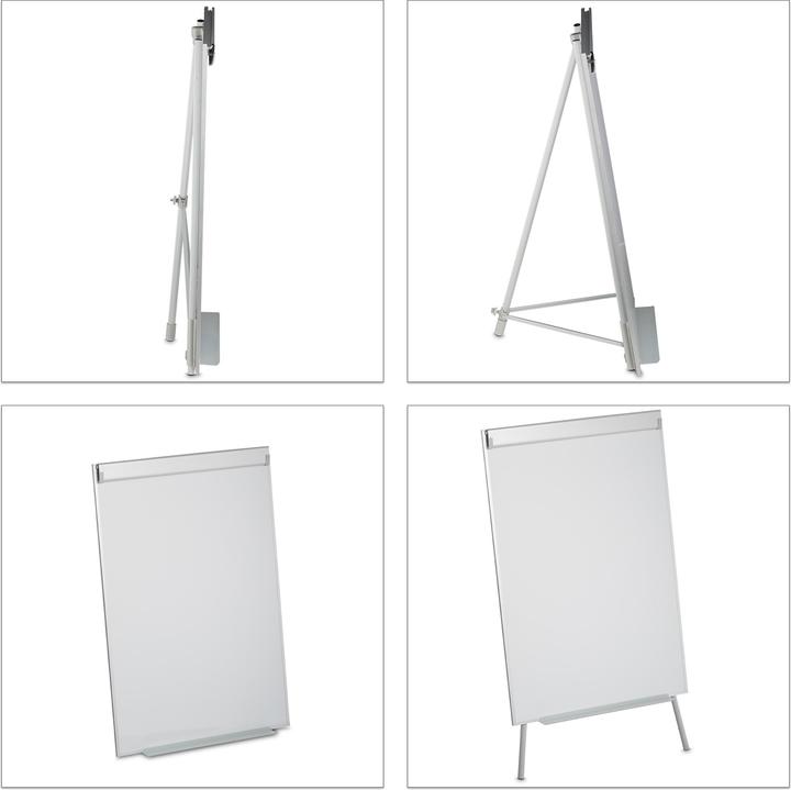 Image du produit Relaxdays Tableau blanc (80 x 75 x 175 cm)