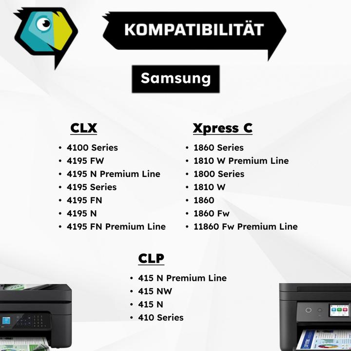 Produktbild Inkadoo Toner multipack kompatibel zu Samsung CLT-P504C/ELS / C504 / SU400A enthält 4x Tonerkartusc... (M, C, Y, BK)