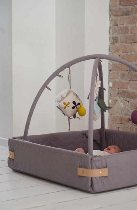 Immagine prodotto Filibabba Aktivitätsnest - Weiches Quilt Dark Grey