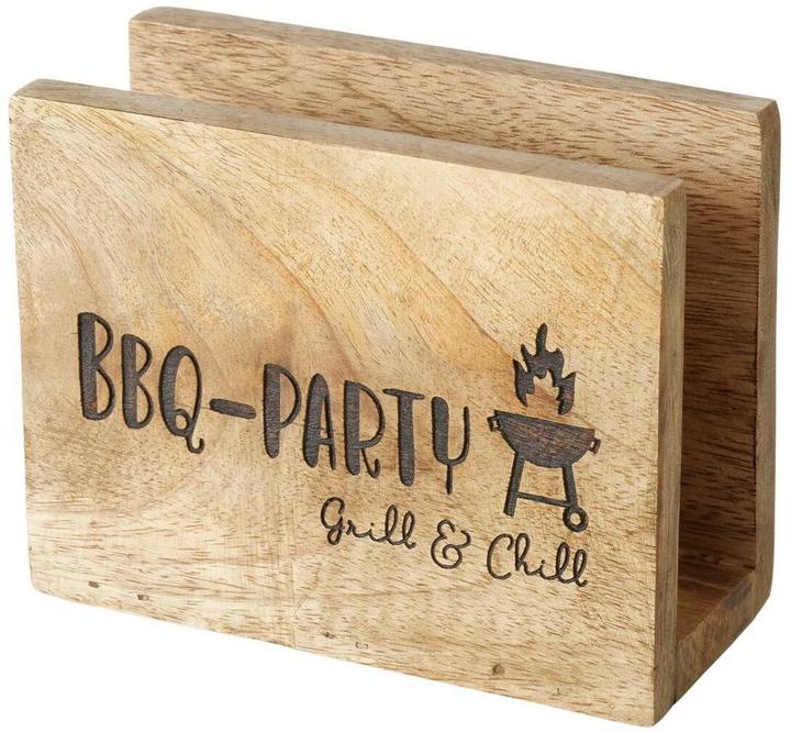 Actual product image Boltze Home Boltze Serviettenhalter BBQ, Braun, Produkttyp: Serviettenhalter (1 x)