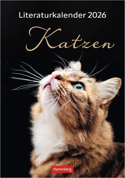 Actual product image Harenberg Literaturkalender Katzen Wochen-Kulturkalender 2026 (German)