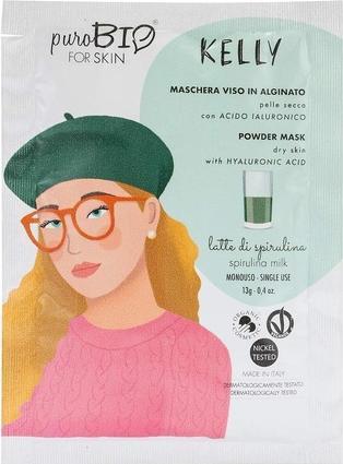 Puro Bio PuroBio Kelly Peel Off Face Mask for Dry Skin No. 09 Spirulina Milk