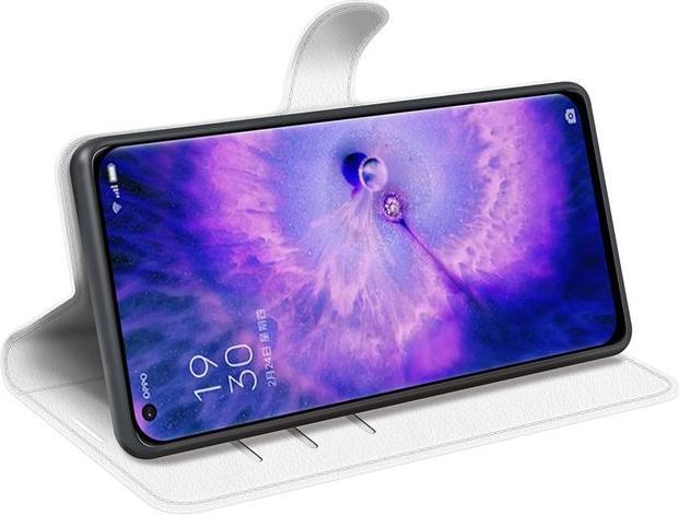 Actual product image MU Classic Litchi Leather Bookcover Series (Oppo Find X5)