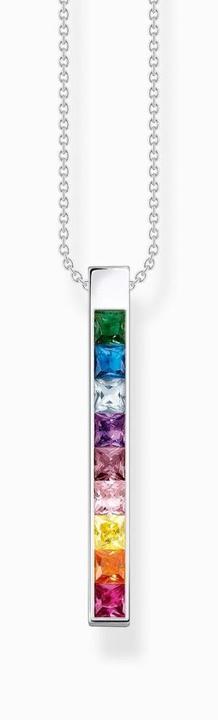 Immagine prodotto Thomas Sabo Collana Pietre Colorate Argento (Argento 925, 40 - 45 cm)