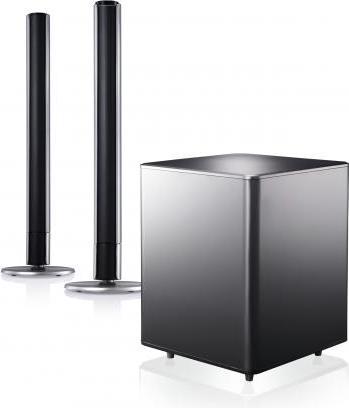 Actual product image Samsung HW-E551, 2.1 Soundbar, 310W, USB, Wireless Subwoofer (310 W, 2.1 Channel)