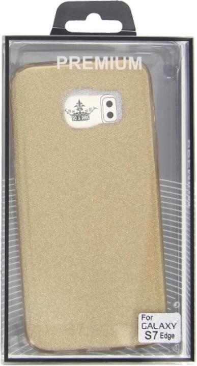 Actual product image OEM TPU Case Glitter Samsung Galaxy S7 Edge gold (Samsung Galaxy S7 Edge)