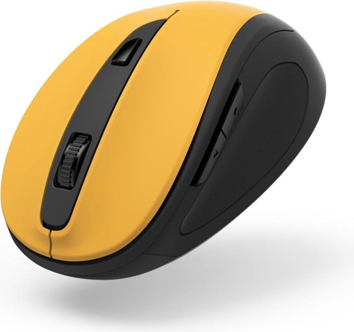 Hama Wireless 6-Tasten Maus MW-400 V2 Signalgelb (Kabellos)