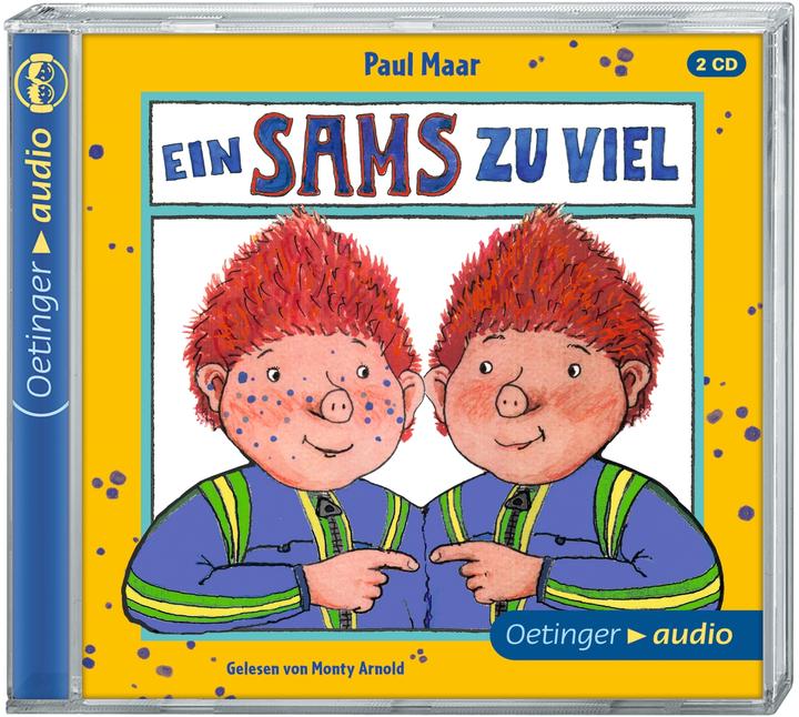 Actual product image One Sam too many (Sarah Andresen, Frank Gustavus, Paul Maar, Monty Arnold, German)