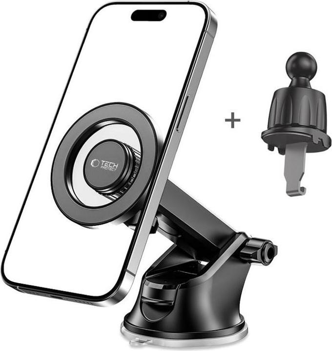 Actual product image Tech-Protect Protect features MagSafe N51 magnetic dashboard and air vent a
