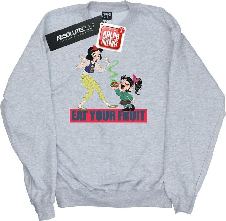 Disney Wreck It Ralph Eat Your Fruit Sweatshirt (L)