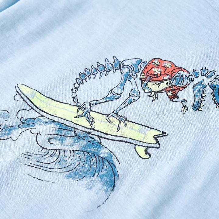 Immagine prodotto VidaXL Maglietta da bambino azzurro 128,Materiale: 100 % cotone,Colore (128)