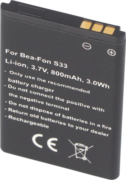 Produktbild AccuCell Akku Bea-Fon S33