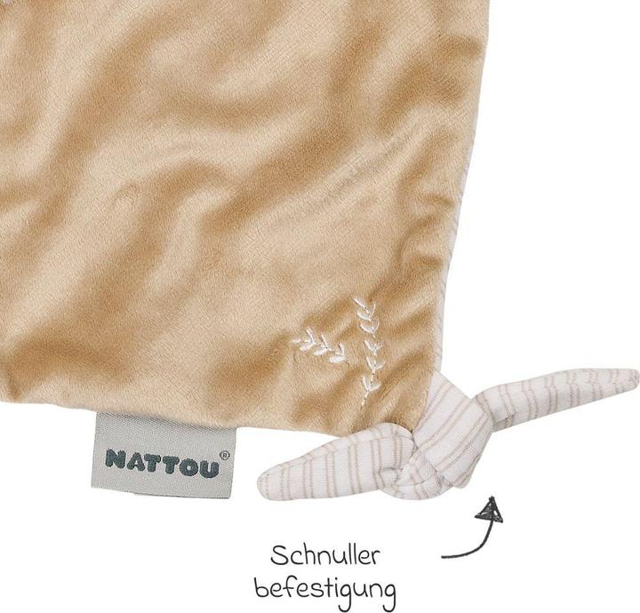 Actual product image Nattou Schmusetücher Mini-Schmusetuch - Löwe Ernest