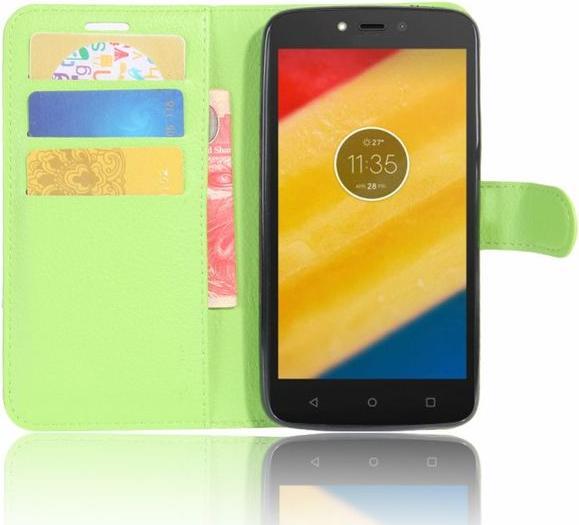 Image du produit MU Classic Housse en cuir avec texture litchi (Motorola Moto C Plus)