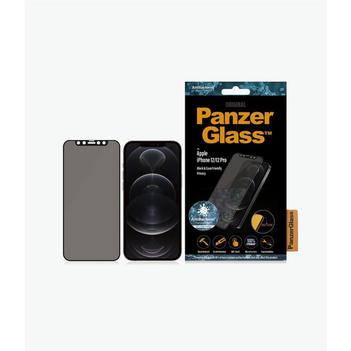 Produktbild PanzerGlass Case Friendly Privacy (1 Stück, Apple iPhone 12, Realme 12 Pro+)