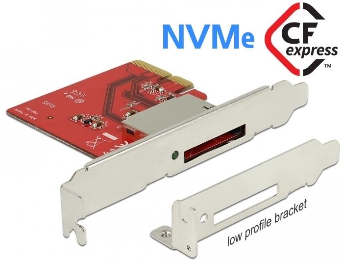 Produktbild Delock PCI Express > 1x external CFexpress slot (PCI-E x4)