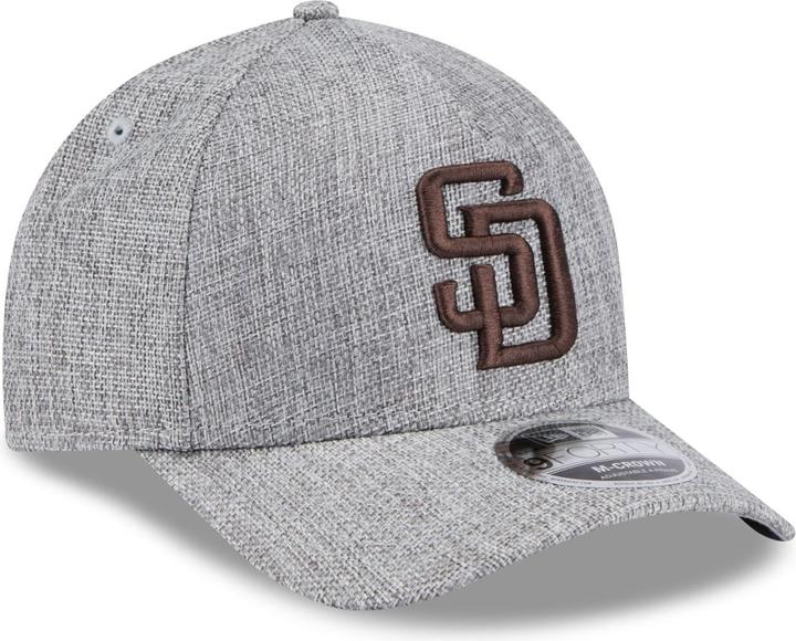 Actual product image New Era 9Forty M-Crown Cap - Weave San Diego Padres Grau (M)