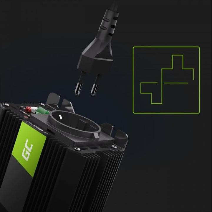 Immagine prodotto GreenCell Inverter auto - da 12V a 230V - 500W