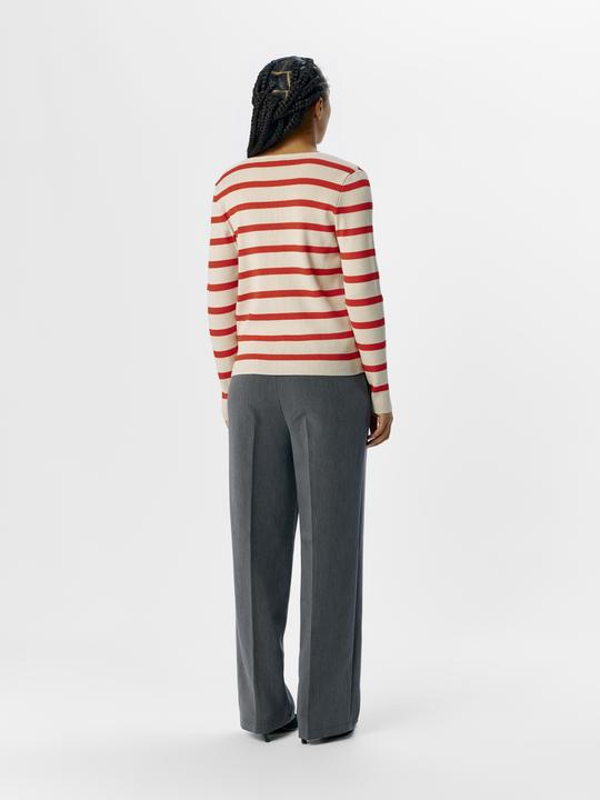 Produktbild Object Gestreiftes Stricktop (L)